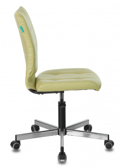 Кресло Бюрократ CH-330M зеленый Best 79 эко.кожа крестов. металл хром - купить недорого с доставкой в интернет-магазине