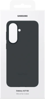 Чехол (клип-кейс) Samsung для Samsung Galaxy A37 Silicone Case черный (EF-PA376CBEGRU) - купить недорого с доставкой в интернет-магазине