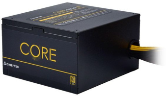 Блок питания Chieftec ATX 600W CORE BBS-600S-Bulk 80+ gold 24pin APFC 120mm fan 6xSATA - купить недорого с доставкой в интернет-магазине