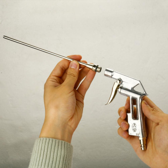 Пистолет продувочный Deko DKDG03 100л/мин соп.:190мм серебристый - купить недорого с доставкой в интернет-магазине