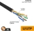 Кабель информационный PROconnect 01-0054 кат.5E U/UTP 4X2X24AWG PE внешний 305м черный - купить недорого с доставкой в интернет-магазине