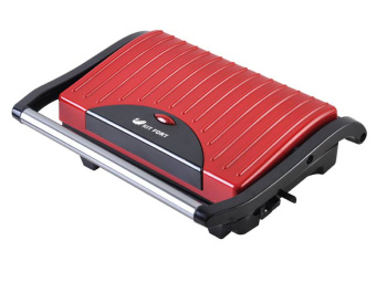 Сэндвичница Kitfort КТ-1609 Panini Maker 640Вт красный/черный - купить недорого с доставкой в интернет-магазине