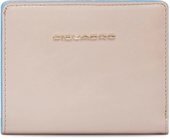Кошелек женский Piquadro Blue Square PD6660B2R/RO2 пудровый натур.кожа - купить недорого с доставкой в интернет-магазине