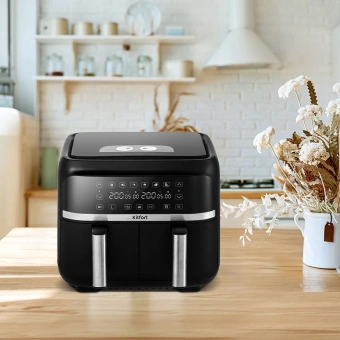 Аэрогриль Kitfort КТ-2248 2850Вт черный - купить недорого с доставкой в интернет-магазине