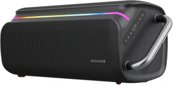 Колонка порт. Ural Молния Бит черный 420W 1.1 BT/3.5Jack/USB-C 10м 8000mAh (УРАЛ МОЛНИЯ БИТ) - купить недорого с доставкой в интернет-магазине