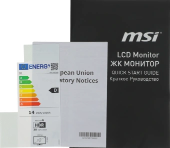 Монитор MSI 23.8" Pro MP242L черный IPS LED 16:9 HDMI матовая 250cd 178гр/178гр 1920x1080 100Hz DP FHD 3.07кг - купить недорого с доставкой в интернет-магазине