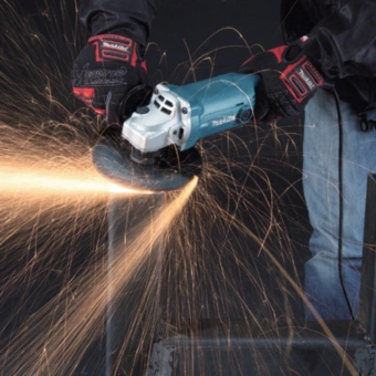 Углошлифовальная машина Makita GA6021 1050Вт 10000об/мин рез.шпин.:M14 d=150мм - купить недорого с доставкой в интернет-магазине