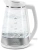 Чайник электрический Domfy DSW-EK505 1.9л. 3000Вт белый/прозрачный корпус: стекло/пластик - купить недорого с доставкой в интернет-магазине