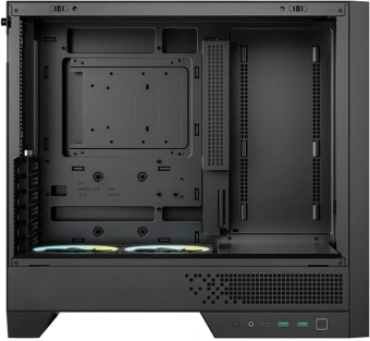 Корпус Deepcool CL600 черный/коричневый без БП ATX 4x120mm 5x140mm 2xUSB3.0 audio bott PSU - купить недорого с доставкой в интернет-магазине