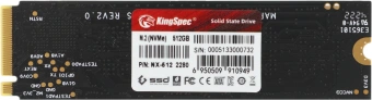 Накопитель SSD Kingspec PCIe 3.0 x4 512GB NX-512 M.2 2280 0.9 DWPD - купить недорого с доставкой в интернет-магазине