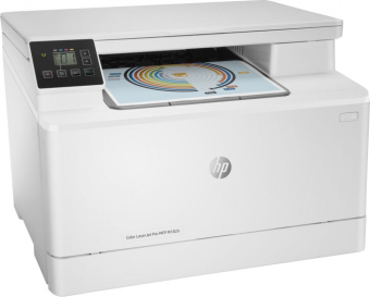 МФУ лазерный HP Color LaserJet Pro MFP M182n (7KW54A) A4 Net белый - купить недорого с доставкой в интернет-магазине