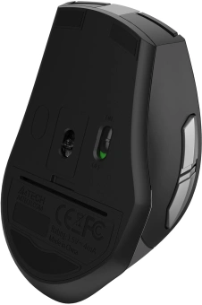 Мышь A4Tech Fstyler FG35S серый/черный оптическая 2000dpi silent беспров. USB 5but (FG35S USB GREY) - купить недорого с доставкой в интернет-магазине