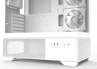 Корпус Zalman Chronix V2 белый без БП ATX 6x120mm 2x140mm 1xUSB2.0 1xUSB3.0 audio bott PSU - купить недорого с доставкой в интернет-магазине