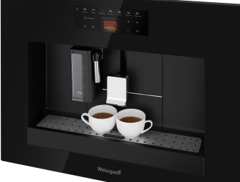 Кофемашина Weissgauff WCMI-576 Touch Cappuccino 1400Вт черный - купить недорого с доставкой в интернет-магазине