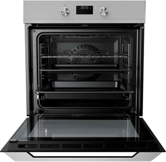 Духовой шкаф Электрический Haier HOQ-K5AAN3GG серый/серебристый - купить недорого с доставкой в интернет-магазине