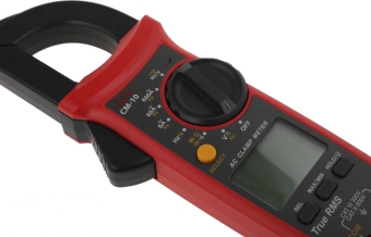 Клещи токоизмерительные RGK CM-10 цифр. измер.ток:переменный/постоянный красный/черный (776417) - купить недорого с доставкой в интернет-магазине