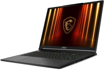 Ноутбук MSI Stealth 16 AI A2HWFG-086XRU Core Ultra 7 255H 32Gb SSD1Tb NVIDIA GeForce RTX 5060 8Gb 16" OLED QHD+ (2560x1600) FreeDOS black WiFi BT Cam (9S7-15F535-086) - купить недорого с доставкой в интернет-магазине