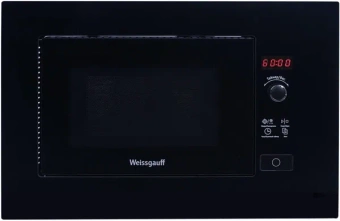 Микроволновая печь Weissgauff HMT-2066 21л. 800Вт черный (встраиваемая) - купить недорого с доставкой в интернет-магазине