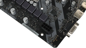 Материнская плата Asrock H610M-HVS/M.2 R2.0 Soc-1700 Intel H610 2xDDR4 mATX AC`97 8ch(7.1) GbLAN+VGA+HDMI - купить недорого с доставкой в интернет-магазине
