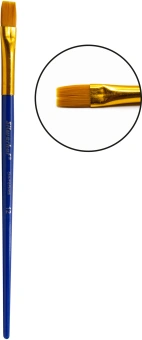 Набор кистей Silwerhof Color (наб.10шт) синт.кр.№2,3/плос.№3,6,7,12/овал.№3,10 - купить недорого с доставкой в интернет-магазине