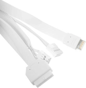 Корпус Deepcool CH170 Digital белый без БП miniITX 6x120mm 2xUSB3.0 audio bott PSU - купить недорого с доставкой в интернет-магазине
