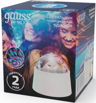 Ночник Gauss DIY0021 пластик белый - купить недорого с доставкой в интернет-магазине