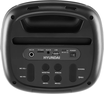 Минисистема Hyundai H-MC1231 черный 40Вт FM USB BT micro SD - купить недорого с доставкой в интернет-магазине