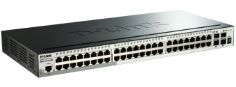 Коммутатор D-Link DGS-1510-52X/A2A 48x1Гбит/с 4SFP+ управляемый - купить недорого с доставкой в интернет-магазине
