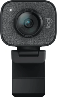 Камера Web Logitech StreamCam черный (1920x1080) USB Type-C с микрофоном (960-001282) - купить недорого с доставкой в интернет-магазине