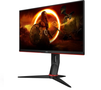 Монитор AOC 23.8" Gaming 24G2SP черный/красный IPS LED 16:9 HDMI матовая HAS Piv 300cd 178гр/178гр 1920x1080 165Hz FreeSync Premium VGA DP FHD 4.25кг - купить недорого с доставкой в интернет-магазине