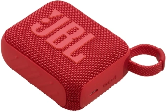 Колонка порт. JBL GO 4 красный 4.2W 1.0 BT 850mAh (JBLGO4RED) - купить недорого с доставкой в интернет-магазине