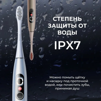Зубная щетка электрическая Oclean X Pro Digital Y2076 фиолетовый - купить недорого с доставкой в интернет-магазине