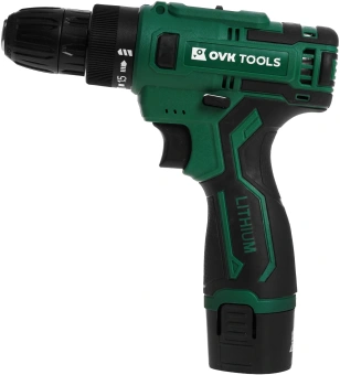 Дрель-шуруповерт Ovk Tools OTCS3AA-12V-1.5A 12Вт аккум. патрон:быстрозажимной (кейс в комплекте) - купить недорого с доставкой в интернет-магазине