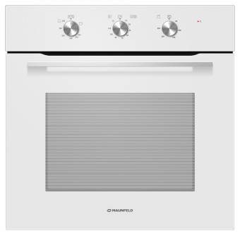 Духовой шкаф Газовый Maunfeld MOGS703W белый - купить недорого с доставкой в интернет-магазине