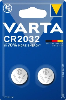 Батарея Varta Energy CR2032 BL2 Lithium 3V CR2032 (2шт) блистер - купить недорого с доставкой в интернет-магазине