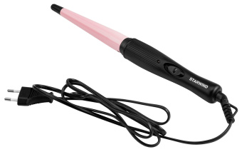 Щипцы Starwind SHS 7035 30Вт черный/фиолетовый макс.темп.:200С покрытие:турмалиновое - купить недорого с доставкой в интернет-магазине