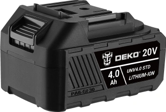 Батарея аккумуляторная Deko UNV4.0 STD 20В 4Ач Li-Ion (063-4494) - купить недорого с доставкой в интернет-магазине