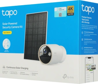Камера видеонаблюдения IP TP-Link Tapo C460 Kit Wi-Fi 3.17-3.17мм цв. корп.:белый - купить недорого с доставкой в интернет-магазине