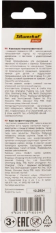 Карандаш ч/г Silwerhof Daily Basic 2мм HB шестигран. дерево коробка/европод. (12шт) ластик - купить недорого с доставкой в интернет-магазине