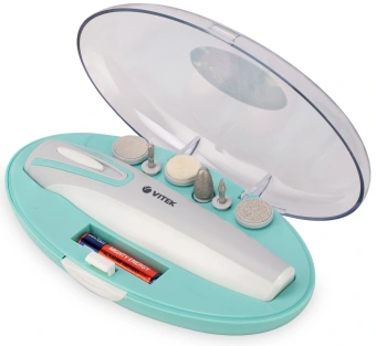 Маникюрный набор Vitek VT-2212 зеленый - купить недорого с доставкой в интернет-магазине