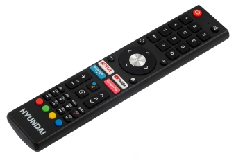 Телевизор QLED Hyundai 50" H-LED50QBU7500 Android TV Frameless черный/серебристый 4K Ultra HD 60Hz DVB-T DVB-T2 DVB-C DVB-S DVB-S2 USB WiFi Smart TV - купить недорого с доставкой в интернет-магазине