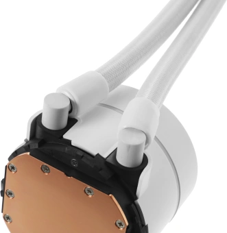 Система водяного охлаждения ID-Cooling Zoomflow 240 XT V2 ARGB Soc-AM5/AM4/1151/1200/2066/1700 белый 4-pin 14-31dB Al+Cu 250W 1680gr Ret (ZOOMFLOW 240 XT V2 WHITE) - купить недорого с доставкой в интернет-магазине