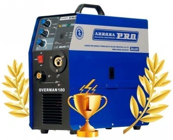 Сварочный полуавтомат Aurora Overman 180 Mosfet инвертор MIG-MAG 6.6кВт - купить недорого с доставкой в интернет-магазине