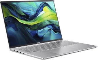 Ноутбук Acer Swift Lite SFL16-51M-54BL Core Ultra 5 115U 16Gb SSD512Gb Intel Graphics 16" IPS WUXGA (1920x1200) без ОС silver WiFi BT Cam (NX.D3UCD.002) - купить недорого с доставкой в интернет-магазине