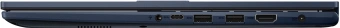 Ноутбук Asus Vivobook 15 X1504ZA-BQ1150 Core i7 1255U 16Gb SSD512Gb Intel Iris Xe graphics 15.6" IPS FHD (1920x1080) noOS blue WiFi BT Cam (90NB1021-M01P50) - купить недорого с доставкой в интернет-магазине