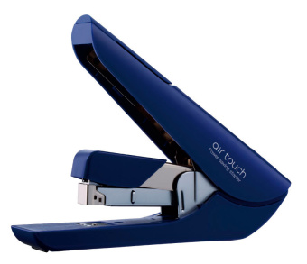 Степлер настольный Kw-Trio 05013-BLU Half strip Air touch 24/6 24/8 26/6 26/8 (60листов) синий 100скоб пластик - купить недорого с доставкой в интернет-магазине