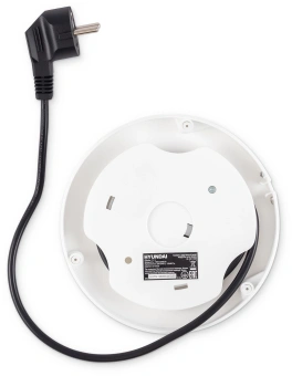 Чайник электрический Hyundai HYK-G3506 1.7л. 2200Вт белый/серебристый корпус: стекло - купить недорого с доставкой в интернет-магазине