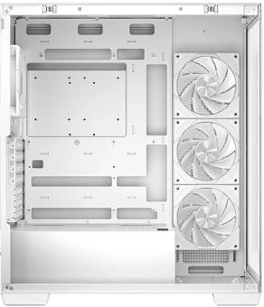 Корпус Deepcool CG580 4F WH белый без БП ATX 8x120mm 3x140mm 1xUSB3.0 audio bott PSU - купить недорого с доставкой в интернет-магазине