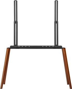 Подставка для телевизора Cactus CS-ST3646BKWN черный/орех 49"-75" макс.40кг напольный - купить недорого с доставкой в интернет-магазине