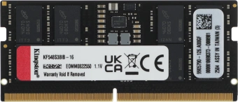 Память DDR5 16GB 4800MHz Kingston KF548S38IB-16 Fury Impact RTL PC5-38400 CL38 SO-DIMM 262-pin 1.1В single rank Ret - купить недорого с доставкой в интернет-магазине